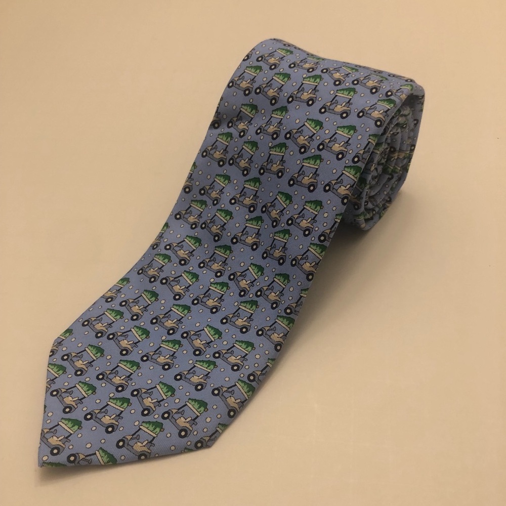 Vineyard Vines Cart & Tree Tie